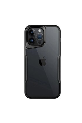 CepteToptan iPhone 16 Pro Kılıf Boyi Silikon Kapak - Siyah - DROPX5666-2704