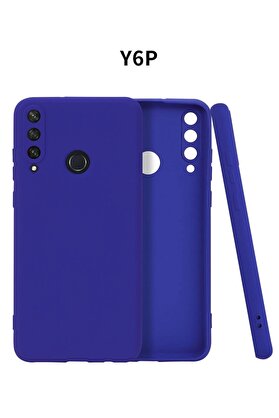 CepteToptan Huawei Y6P Kılıf First Silikon - Lacivert - DROPX3965-2470