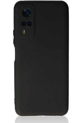 CepteToptan Vivo Y53S Kılıf First Silikon - Siyah - DROPX7118-4500