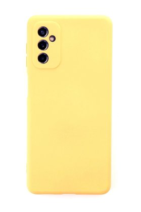 CepteToptan Samsung Galaxy M52 5G Kılıf Nano içi Kadife Silikon - Sarı - DROPX1236-6514