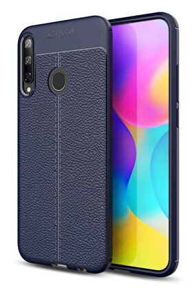 CepteToptan Huawei P40 Lite E Kılıf Auto Focus Kapak - Lacivert - DROPX4068-6354