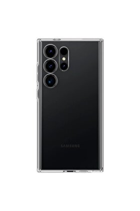 CepteToptan Samsung Galaxy S25 Ultra Kılıf Lüx Şeffaf Silikon - DROPX8119-4705