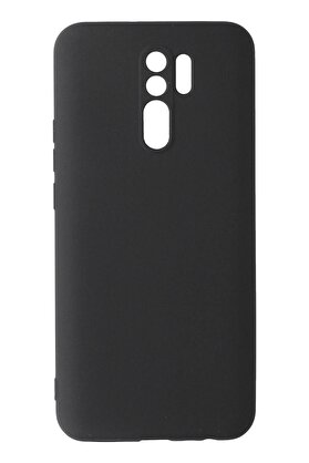 CepteToptan Xiaomi Redmi 9 Kılıf Nano içi Kadife Silikon - Gri - DROPX8928-4194