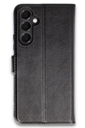 CepteToptan Samsung Galaxy A16 5G Kılıf Trend S Plus Kapaklı Kılıf - Siyah - DROPX9415-4360