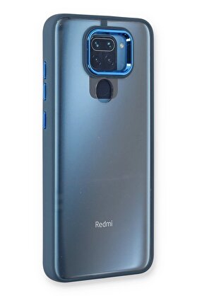 CepteToptan Xiaomi Redmi Note 9 Kılıf Dora Kapak - Mavi - DROPX4177-5417