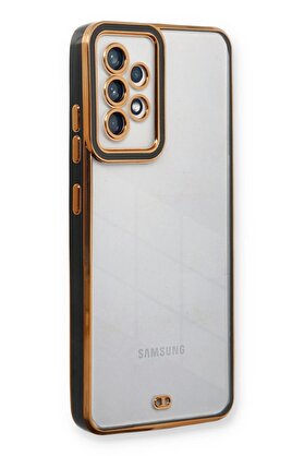 CepteToptan Samsung Galaxy A33 5G Kılıf Liva Lens Silikon - Siyah - DROPX2212-7669