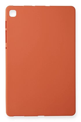 CepteToptan Samsung Galaxy P610 Tab S6 Lite 10.4 Kılıf Evo Tablet Silikon - Turuncu - DROPX3815-6528
