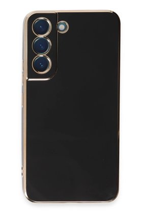 CepteToptan Samsung Galaxy S21 Kılıf Volet Silikon - Siyah - DROPX3549-3713