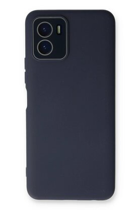 CepteToptan Vivo Y15S Kılıf Lansman Glass Kapak - Lacivert - DROPX1689-7588