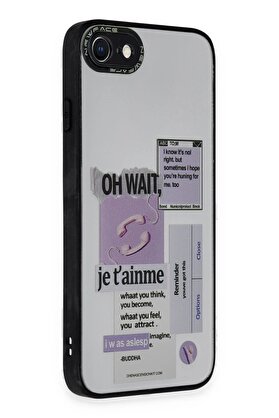CepteToptan iPhone 7 Kılıf Mirror Desenli Kapak - Mirror - 4 - DROPX6733-8638