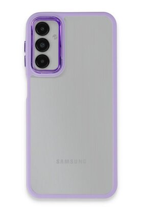CepteToptan Samsung Galaxy A14 4G Kılıf Dora Kapak - Lila - DROPX4760-4805