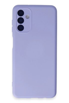 CepteToptan Samsung Galaxy A24 4G Kılıf Nano içi Kadife Silikon - Lila - DROPX5761-9260