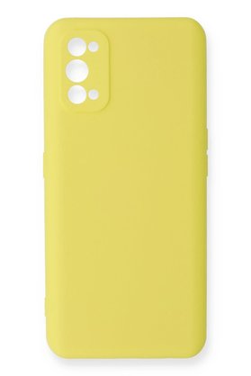 CepteToptan Realme 7 Pro Kılıf Nano içi Kadife Silikon - Sarı - DROPX4033-2888