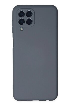 CepteToptan Samsung Galaxy M33 Kılıf Nano içi Kadife Silikon - Gri - DROPX4716-6322