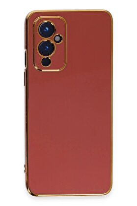 CepteToptan One Plus 9 Kılıf Volet Silikon - Kırmızı - DROPX1629-5754