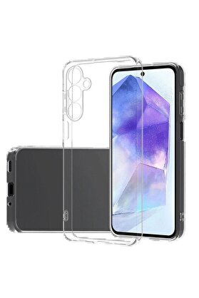 CepteToptan Samsung Galaxy A26 Kılıf Lüx Şeffaf Silikon - DROPX9244-2788
