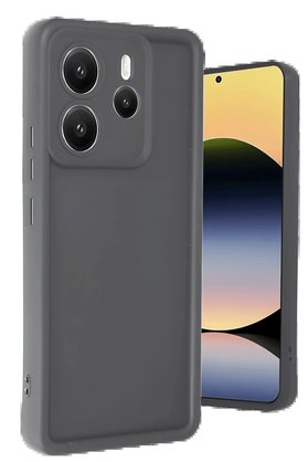 CepteToptan Xiaomi Redmi Note 14 4G Kılıf Viera Silikon - Gri - DROPX7860-5078