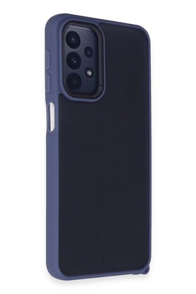 CepteToptan Samsung Galaxy A23 4G Kılıf Elegant Kapak - Açık Mavi - DROPX8013-3005