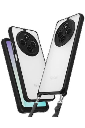 CepteToptan Xiaomi Redmi 14C Kılıf Penta Silikon Kılıf - Siyah - DROPX2709-3611