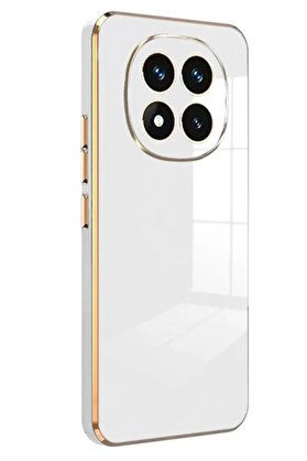 CepteToptan Xiaomi Redmi Note 14 Pro 4G Kılıf Volet Silikon - Beyaz - DROPX5527-6491