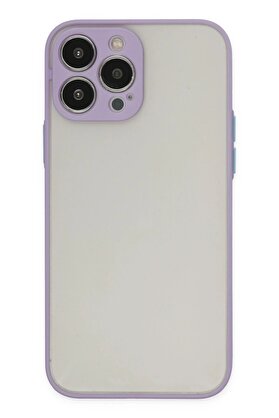 CepteToptan iPhone 15 Pro Max Kılıf Montreal Silikon Kapak - Mor - DROPX2986-1994