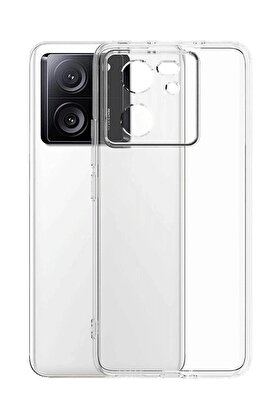 CepteToptan Xiaomi Mi 13T Pro Kılıf Lüx Şeffaf Silikon - DROPX1574-9955