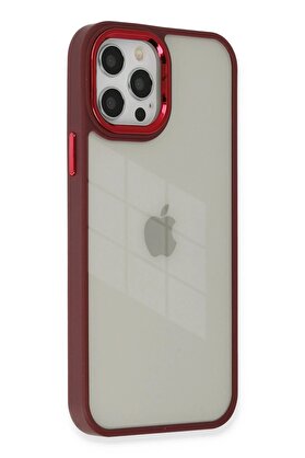 CepteToptan iPhone 12 Pro Max Kılıf Dora Kapak - Kırmızı - DROPX7588-5565