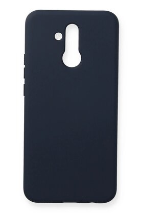 CepteToptan Huawei Mate 20 Lite Kılıf Nano içi Kadife Silikon - Lacivert - DROPX5862-5275