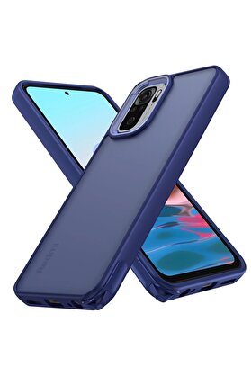 CepteToptan Xiaomi Redmi Note 10 Pro Kılıf Elegant Kapak - Lacivert - DROPX8719-4290