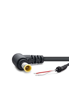 Evi̇mdeyokyok Notebook Adaptör Kablosu 6.4*4.4 Sony 30W-90W 1.2M Si̇yah Hdx5509