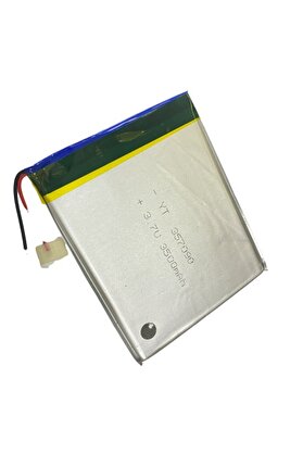 Evimdeyokyok 357090 3.7V 2500 Mah Li-Polymer Pil (Devreli/1.5A)