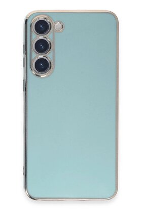 CepteToptan Samsung Galaxy S23 Kılıf Volet Silikon - Açık Yeşil - DROPX5867-7916