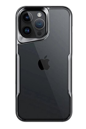 CepteToptan iPhone 15 Pro Kılıf Boyi Silikon Kapak - Titan Gri - DROPX7701-3681