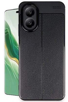 CepteToptan Oppo A38 Kılıf Auto Focus Kapak - Siyah - DROPX1279-5163