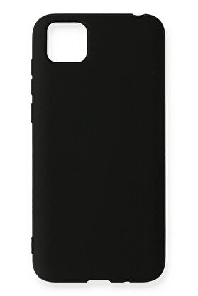 CepteToptan Huawei Y5P Kılıf Nano içi Kadife Silikon - Siyah - DROPX5949-4577
