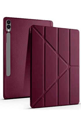 CepteToptan Samsung Galaxy X610 Tab S9 FE Plus 12.4 Kılıf Kalemlikli Mars Tablet Kılıfı - DROPX2865-4987