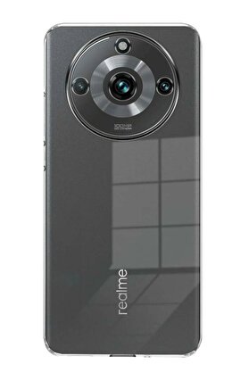 CepteToptan Realme 11 Pro Kılıf Lüx Şeffaf Silikon - DROPX8010-5976