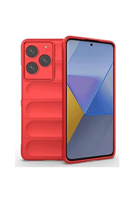 CepteToptan General Mobile Era 50 Kılıf Optimum Silikon - Kırmızı - DROPX5794-2167