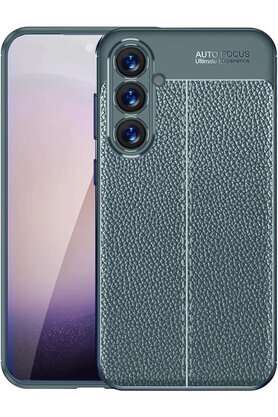 CepteToptan Samsung Galaxy A16 5G Kılıf Auto Focus Kapak - Koyu Yeşil - DROPX4721-5086
