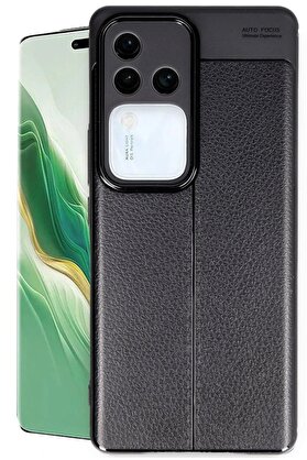 CepteToptan Vivo V30 5G Kılıf Auto Focus Kapak - Siyah - DROPX5872-8736