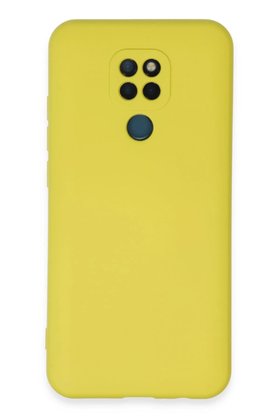 CepteToptan General Mobile GM 20 Kılıf Nano içi Kadife Silikon - Sarı - DROPX2901-8578