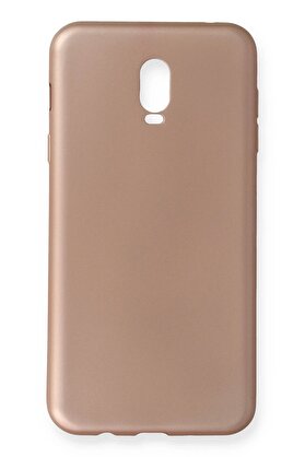 CepteToptan Samsung Galaxy C8 Kılıf First Silikon - Rose Gold - DROPX7089-9718