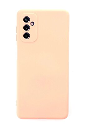 CepteToptan Samsung Galaxy M52 5G Kılıf Nano içi Kadife Silikon - Pudra - DROPX3555-4118