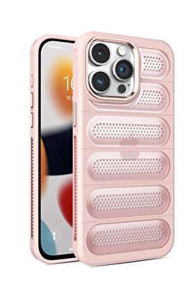CepteToptan iPhone 14 Pro Kılıf Airmax Silikon Kapak - Pembe - DROPX5540-6829