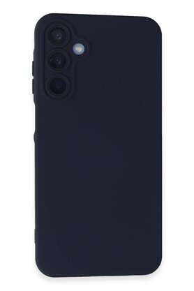 CepteToptan Samsung Galaxy A15 4G Kılıf Nano içi Kadife Silikon - Lacivert - DROPX9390-7199