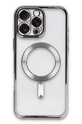 CepteToptan iPhone 16 Pro Kılıf Kross Magneticsafe Kapak - Titan Gri - DROPX2267-3588
