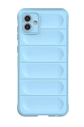 CepteToptan Samsung Galaxy A05 Kılıf Optimum Silikon - Sky Blue - DROPX3893-9360