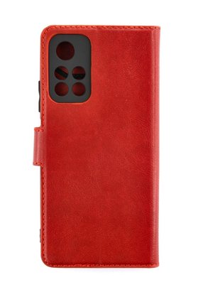 CepteToptan Xiaomi Redmi Note 11T Kılıf Trend S Plus Kapaklı Kılıf - Kırmızı - DROPX5764-7961