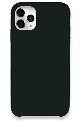 CepteToptan iPhone 11 Pro Kılıf Lansman Legant Silikon - Koyu Yeşil - DROPX4501-7086