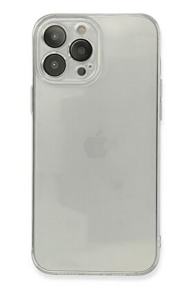 CepteToptan iPhone 13 Pro Kılıf Fly Lens Silikon - Şeffaf - DROPX9717-9209
